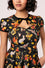 Hell Bunny Grizedale Dress Forest Print Bunny Squirrel