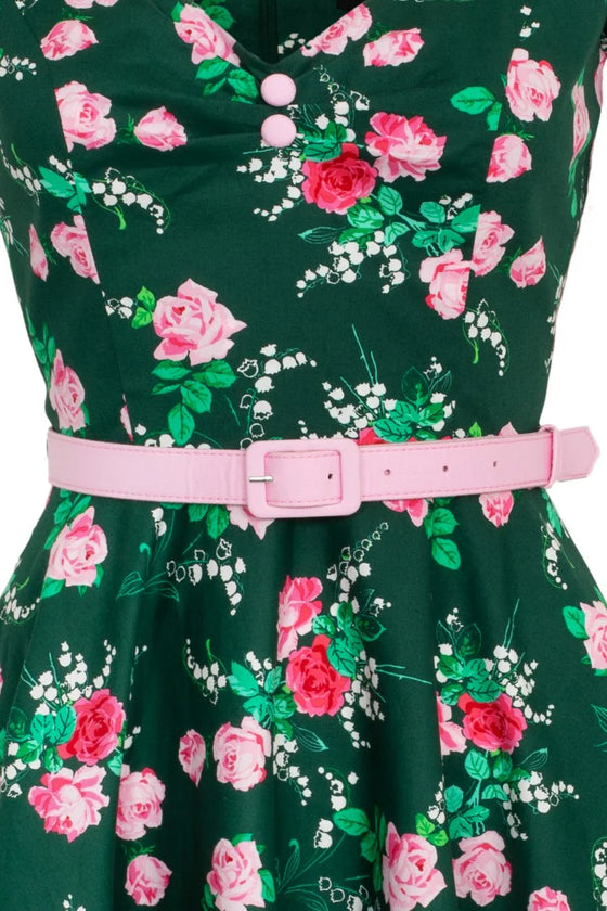 Hell Bunny Mabel Dress Classic Floral - Pre-order Estimated dispatch 29 August 2025