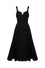 Hell Bunny Morgana Midi Maxi Dress in Black with Metal Ring Hardware