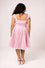 Hell Bunny Cindy Midi Knee Dress in Pink Gingham Check
