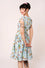 Hell Bunny Beatrix Knee Dress in Blue Bunny & Deer Print -  PRE-ORDER estimated dispatch 6 March 2026