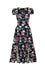 Hell Bunny Dorian Midi Maxi Dress with Skull Print