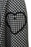 Hell Bunny Mel Knee Dress in Classic Black and White Gingham