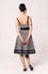 Hell Bunny Mel Knee Dress in Classic Black and White Gingham