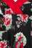 Hell Bunny Yuna Knee Dress with Oriental Inspired Print