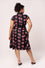 Hell Bunny Cherilyn 50's Knee Dress in Cherry Heart Print