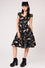Hell Bunny Ghost Flower Knee Dress -  PRE-ORDER estimated dispatch 14 August 2026