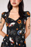 Hell Bunny Ghost Flower Knee Dress -  PRE-ORDER estimated dispatch 14 August 2026