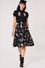 Hell Bunny Ghost Flower Skirt -  PRE-ORDER estimated dispatch 14 August 2026
