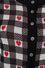 Hell Bunny Leonie Cardigan Gingham Check with Hearts
