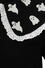 Hell Bunny Phantomette Blouse with Embroidered Ghost Collar Halloween