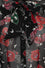 Hell Bunny Blooming Elle Sheer Blouse in Black Skull Print