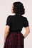 Hell Bunny Turner Blouse in Black Wardrobe Staple - Pre-order Estimated dispatch 29 August 2025
