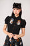 Hell Bunny Ghost Flower Blouse -  PRE-ORDER estimated dispatch 14 August 2026