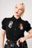 Hell Bunny Ghost Flower Blouse -  PRE-ORDER estimated dispatch 14 August 2026
