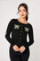 Hell Bunny Millie Black Cropped Cardigan - PRE-ORDER estimated dispatch 14 August 2026