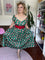 Dolly & Dotty Lily Swing Dress in Christmas Bauble Print