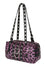 Banned Alternative Hexy Glam Purple Leopard Print Handbag