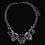 Kreepsville 666 Skull Necklace in Crystal Clear