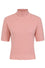 Banned Retro Jane Sweet Scalloped Polo Knit Jumper in Blush Pink Wardrobe Staple