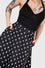 Killstar Lay Dead Midi Skirt Skull and Crossbones Gothabilly