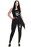 Banned Alternative Space Cat Leggings in Black STRETCHY