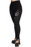 Banned Alternative Space Cat Leggings in Black STRETCHY