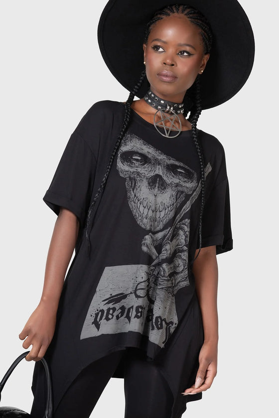 Killstar Love is Dead Drapey Top Swamp Witch