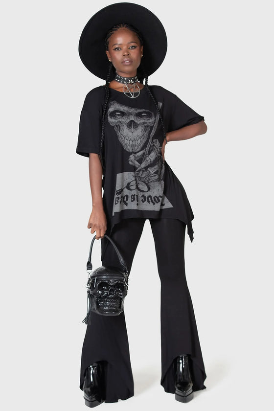 Killstar Love is Dead Drapey Top Swamp Witch