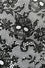 Kitty Deluxe Reversible Wired Headband in Lace Skull Print & Customisable Reverse