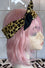 Kitty Deluxe Reversible Wired Headband in Leopard Print & Customisable Reverse