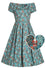 Dolly & Dotty Lily Swing Dress in Santa and Reindeer Print