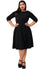 Hell Bunny Lois Dress Classic Black - Pre-order Estimated dispatch 29 August 2025