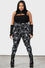 Killstar Mandeble Printed Leggings Bones