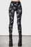 Killstar Mandeble Printed Leggings Bones