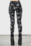 Killstar Mandeble Printed Leggings Bones