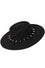 Banned Alternative Midnight Muse Spiked Fedora Brimmed Hat Witchy