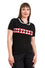 Banned Retro Mila Ace Knit Collared Jumper Top in Black with Card Motifs