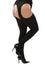 Pamela Mann Hosiery Curvy Super-Stretch Tights in 'Bodyfree' Suspender Black