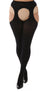 Pamela Mann Hosiery Curvy Super-Stretch Tights in 'Bodyfree' Suspender Black