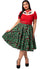 Hell Bunny Nicole 50s Skirt Christmas - Pre-order Estimated dispatch 29 August 2025