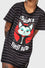 Killstar Purrrfect Pairing T-Shirt Dress Vampire Cat VLAD