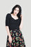 Hell Bunny Philippa Top in Black
