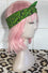 Kitty Deluxe Reversible Wired Headband in Pickle Rick Print & Customisable Reverse
