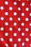 Kitty Deluxe Reversible Wired Headband in Red Polka Dot Print & Customisable Reverse