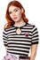Hell Bunny Robbie Top Knit Jumper with Stripes Smiley Collab