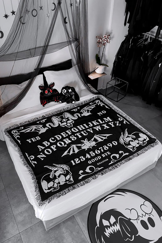 Killstar Spirit Board Woven Blanket Ouija