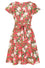 Lady Vintage Day Dress in Fiji Print