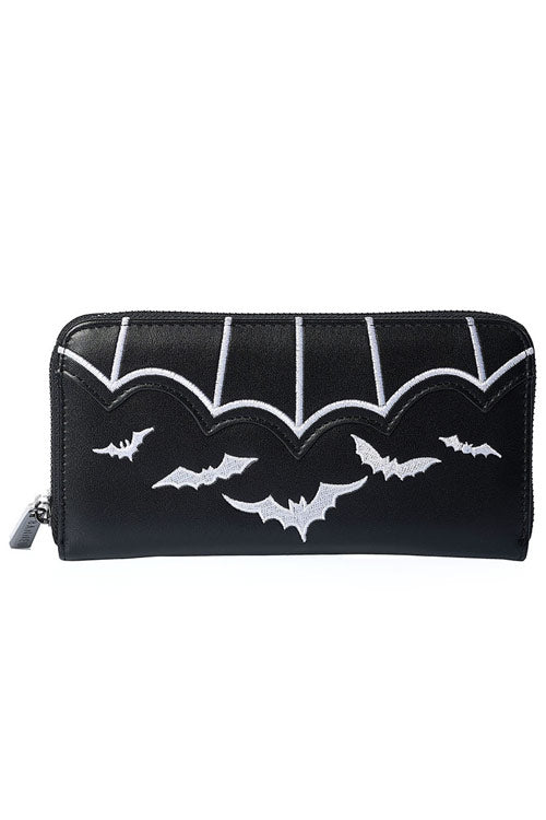 Banned Alternative Salem Wallet White Bats