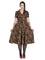 Banned Retro Cheetah Girl Shirt Swing Dress with Matching Belt in Leopard Print
